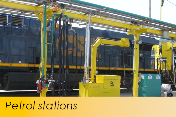 Ex balancers for pertol stations