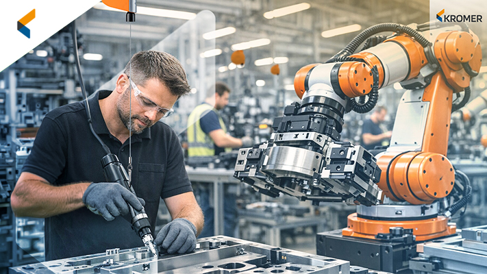 Robotik vs mechanische Federzüge Robotics vs Spring Balancers